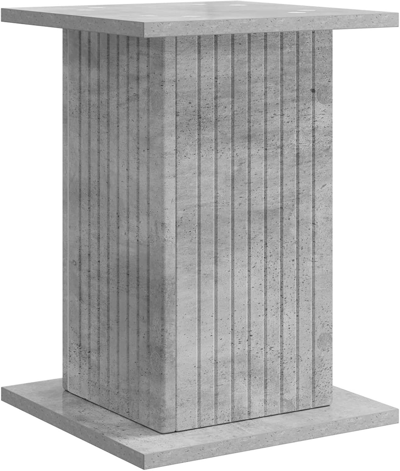 Betongrijs, 30,5 x 30 x 43 cm, houtmateriaal