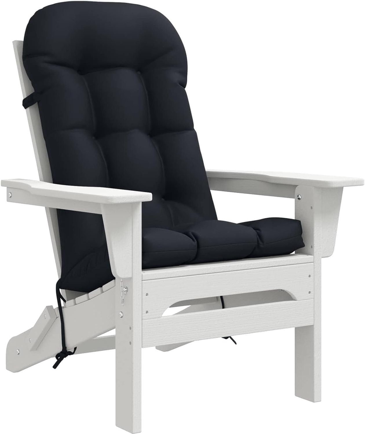 Kussen 100% polyester donkerblauw 48 x 112 x 10 cm