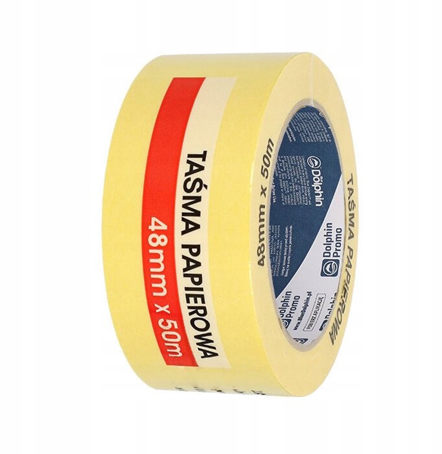 Blue Dolphin Gele SchilderTape 48mm x 32m - Perfecte Afwerking