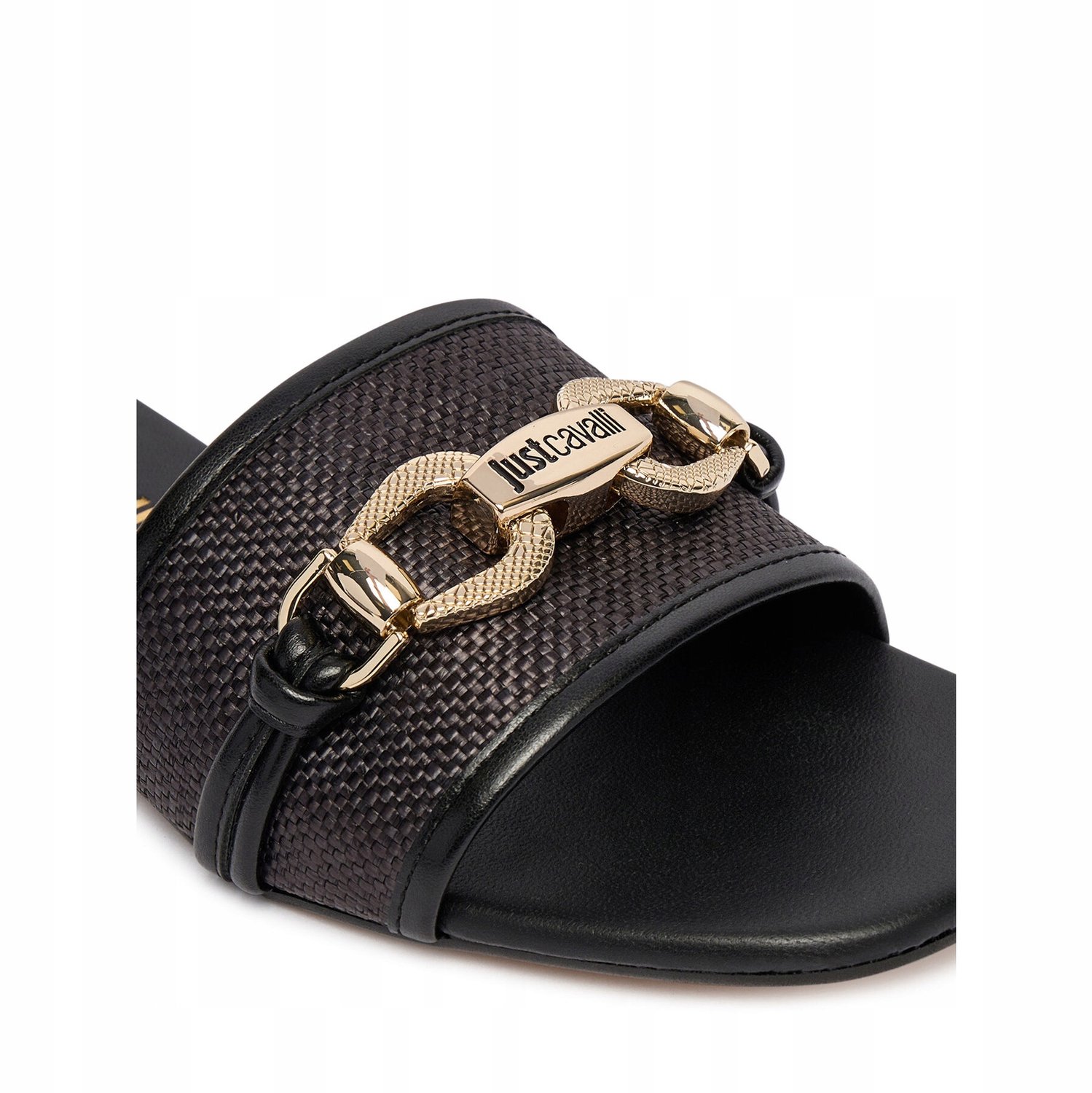 Just Cavalli Dames Slippers Zwart - Maat 35