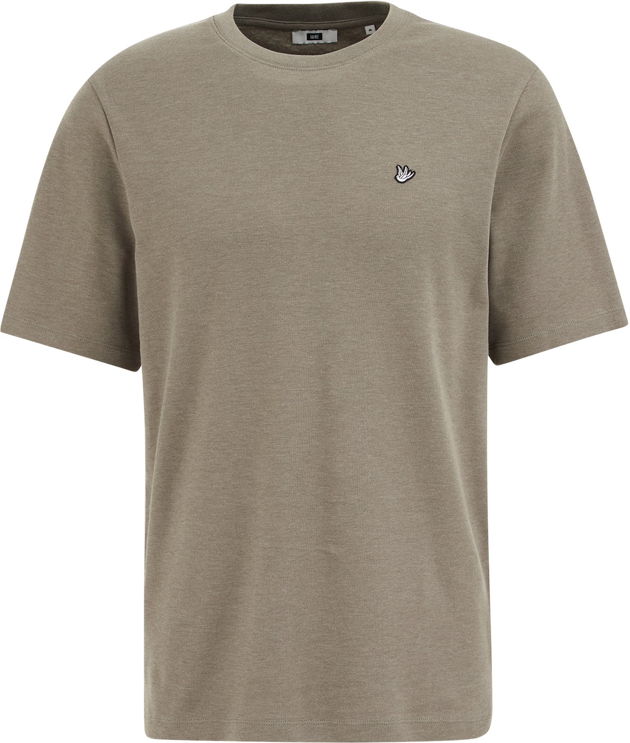 WE Fashion Heren regular fit T-shirt met embroidery