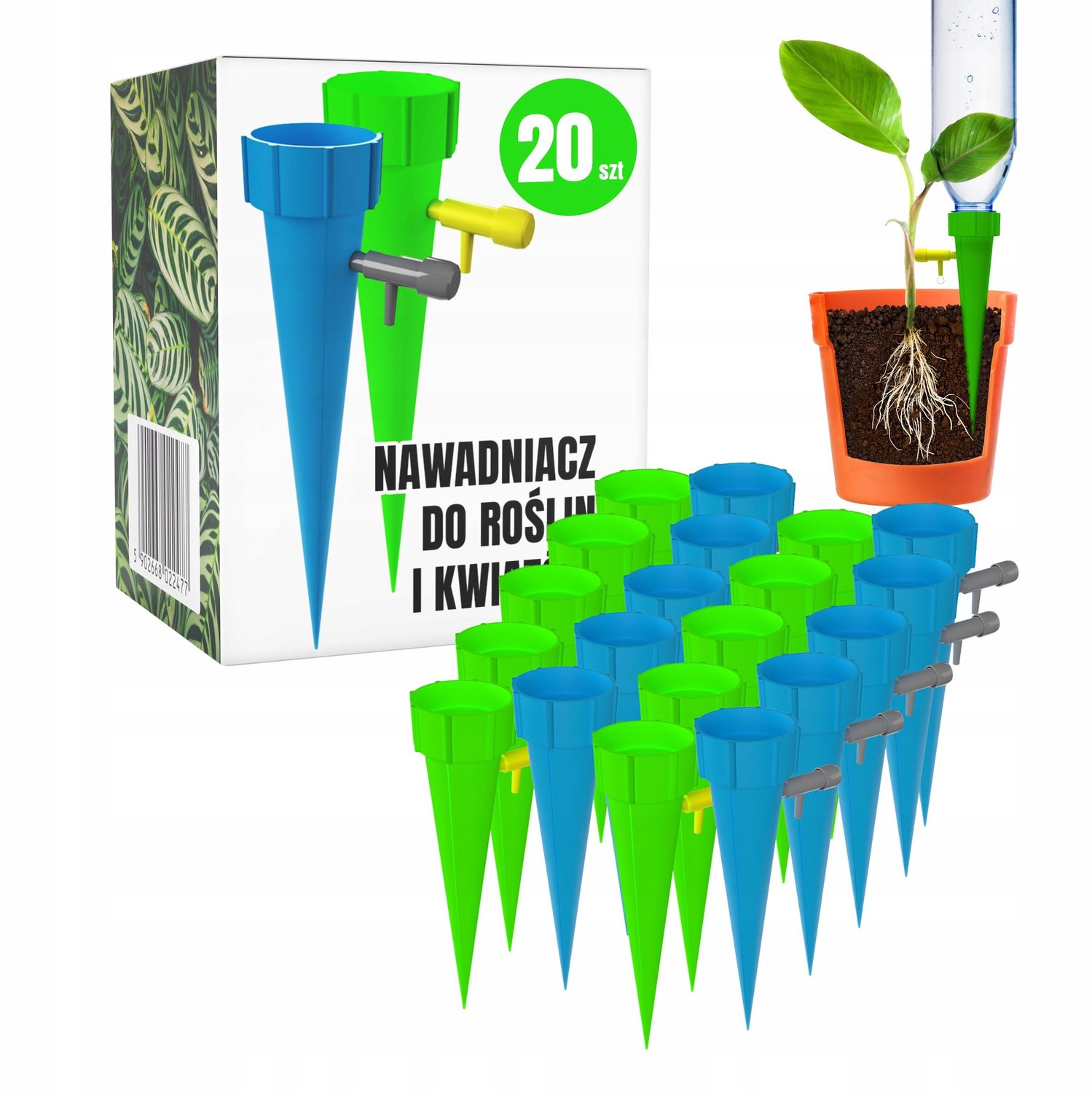 20x Plantenwatergevers voor Potplanten - Automatische Watergift
