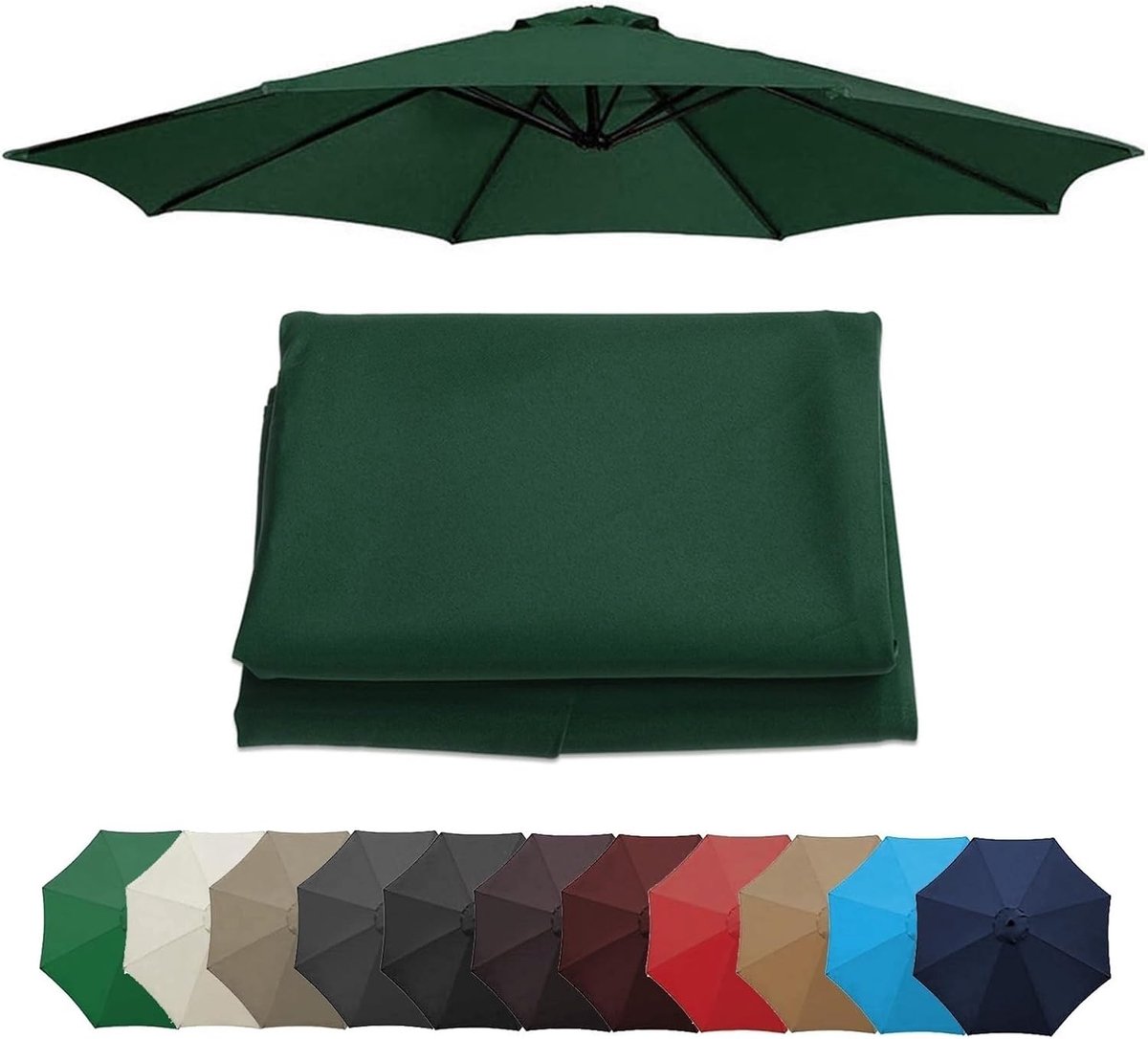 Vervangende overtrek voor parasol, 4.0 meter