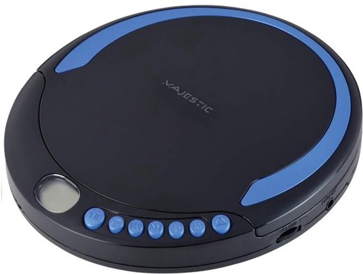 Draagbare CD/MP3-speler met schokbestendigheid en hoofdtelefoonaansluiting - inclusief hoofdtelefoon