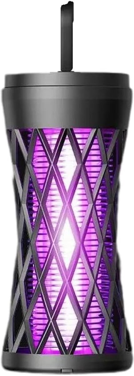 Insectenverdelger Elektrische muggenlamp for thuis, draagbare buitenlamp, muggenwerend middel, efficiënt(Gray USB charging)