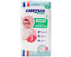 Carryboo Nature Motif Luiers 50 Luiers Maat 3 (4-9Kg)