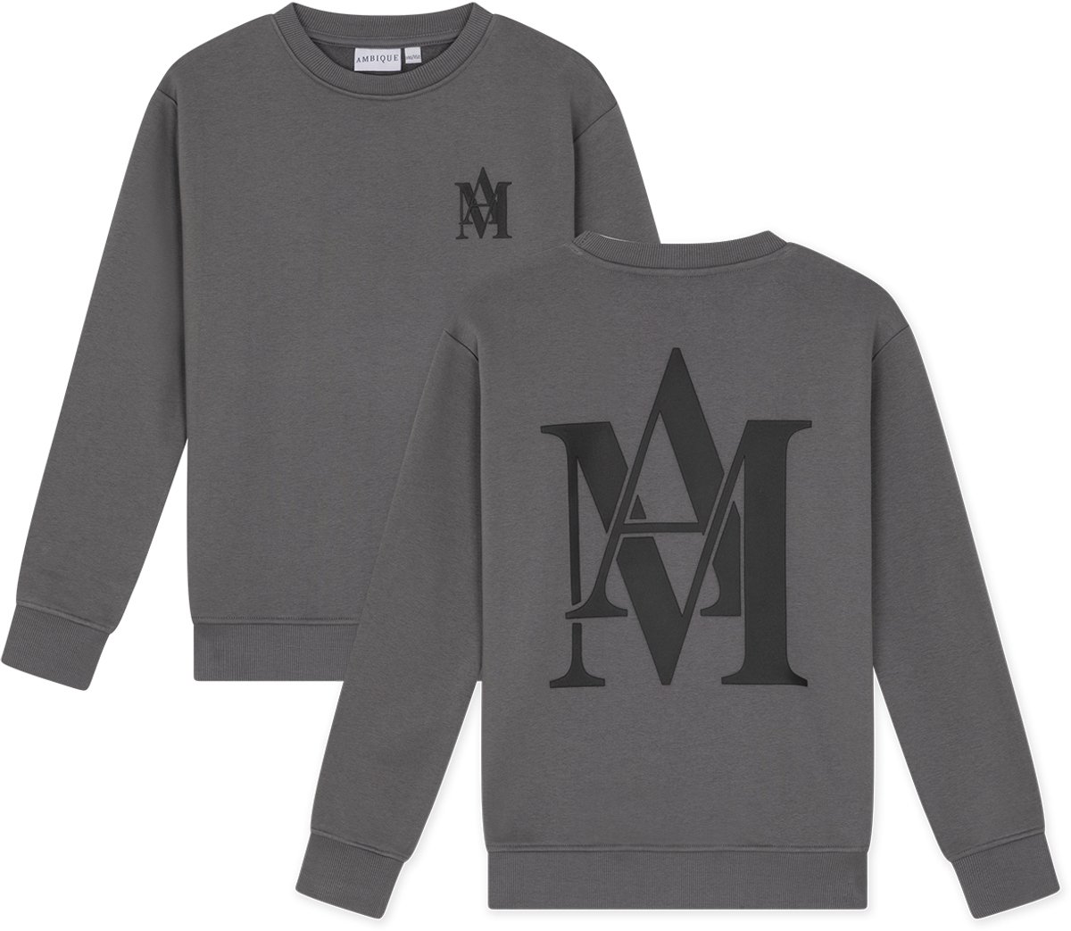 Aaron sweater - Stone Grey - 182/188