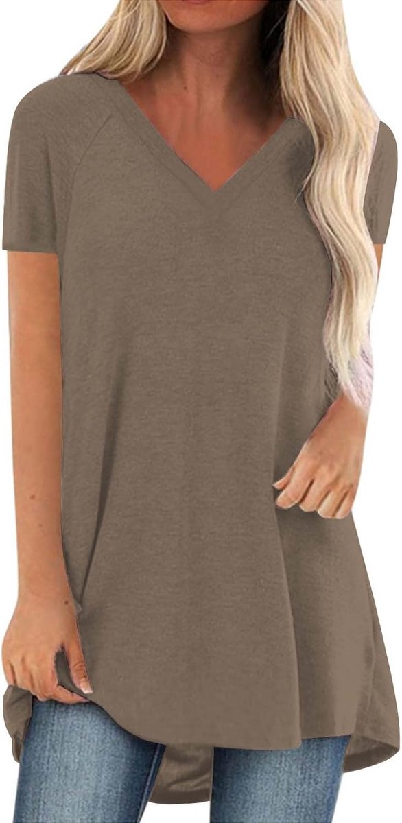 Oversized T-shirt met korte mouwen