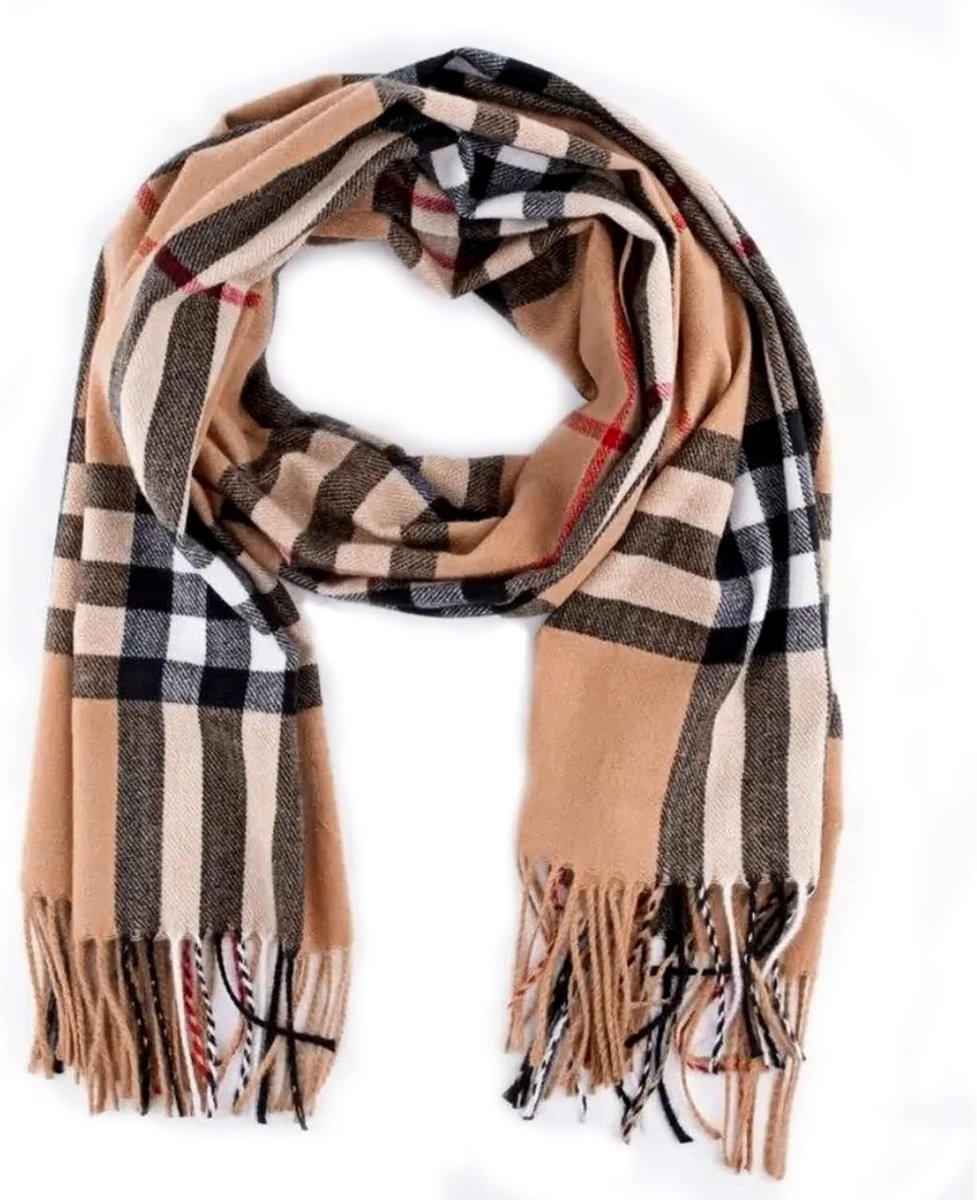 Sjaal, 35 x 190 cm, wintersjaal voor dames en heren, voor herfst en winter