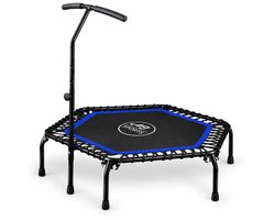 AJ-Sports Fitness Trampoline - Mini Trampoline - Inclusief grijpstang - Ø 105cm - Belastbaar tot 200 kg - Trampoline - Trampolines
