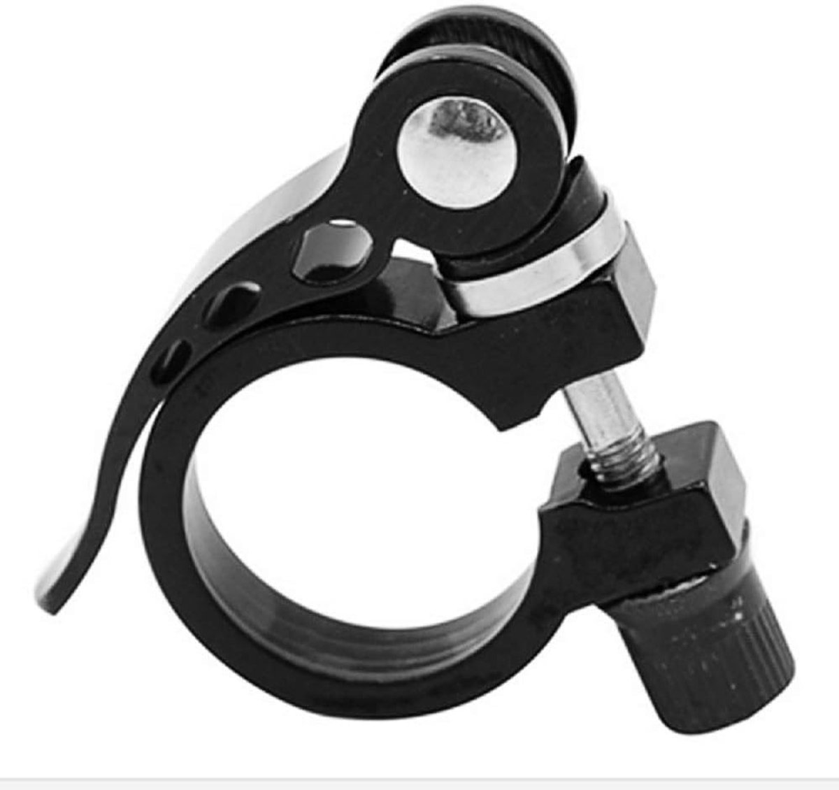 4 stuks Fietsstoeltje klemmen, aluminium fietszadelpenklemkraag geschikt voor 25,4/28,6/31,8/34,9 mm