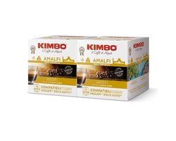 Kimbo il Caffe di Napoli Amalfi - Multipack - 32 (2x16) Koffiecups Compatibel met Nescafe Dolce Gusto