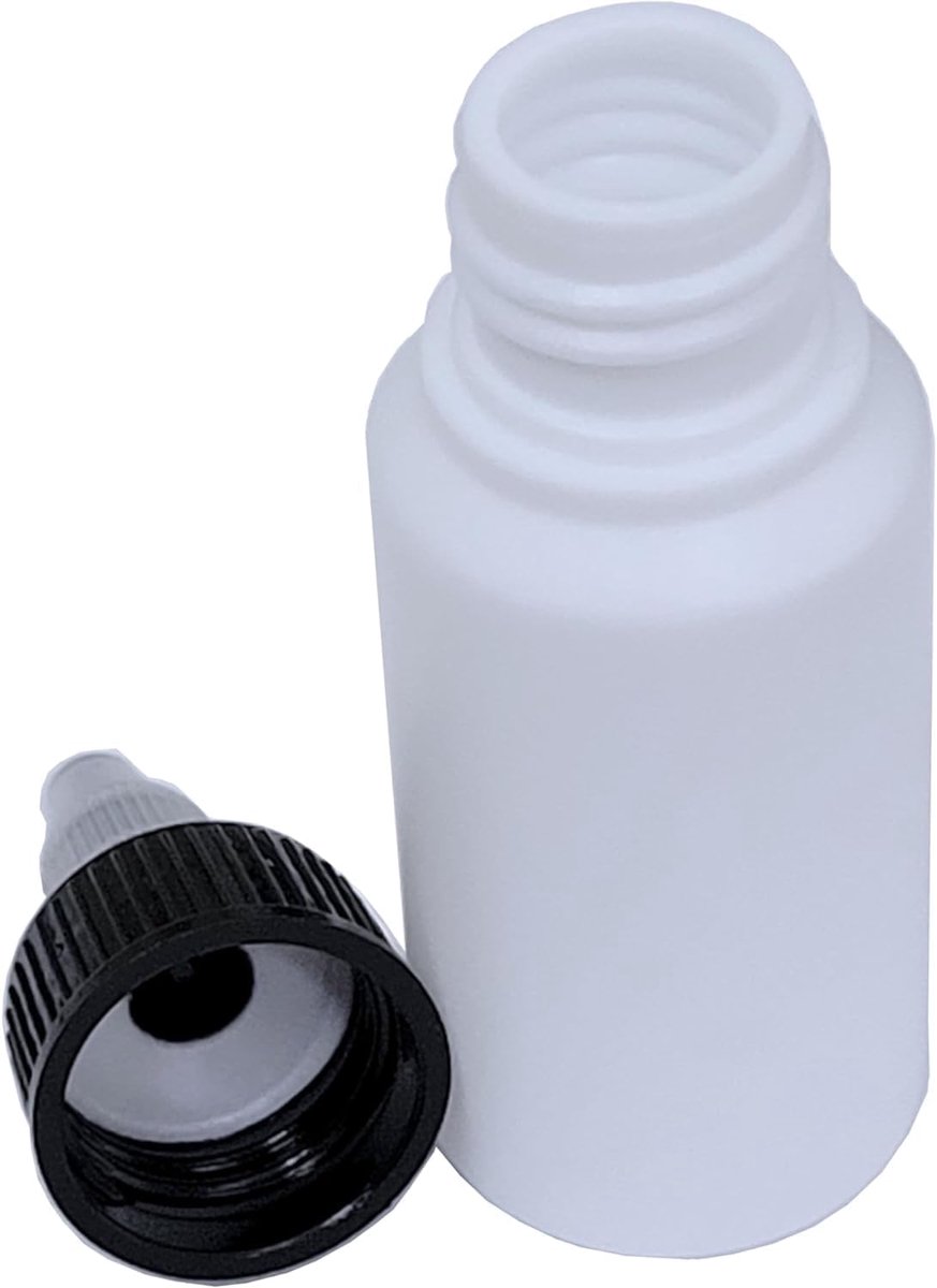 Dailygoods- Druppelfles 40 Stuks - 30ml - Squeeze Fles - Mini Trechter Set - BPA Vrij - HDPE Materiaal - Dunne Tip