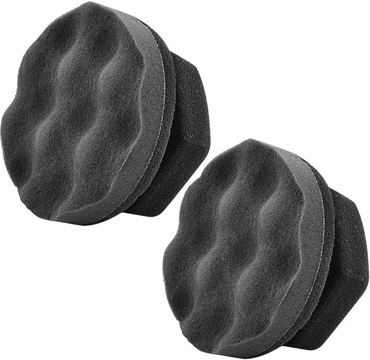 SnelShoppen - 2 Pack Grote Band Applicator Pad, Duurzaam en Herbruikbaar Hex-Grip Band Dressing Applicator Pad voor Perfecte Glans
