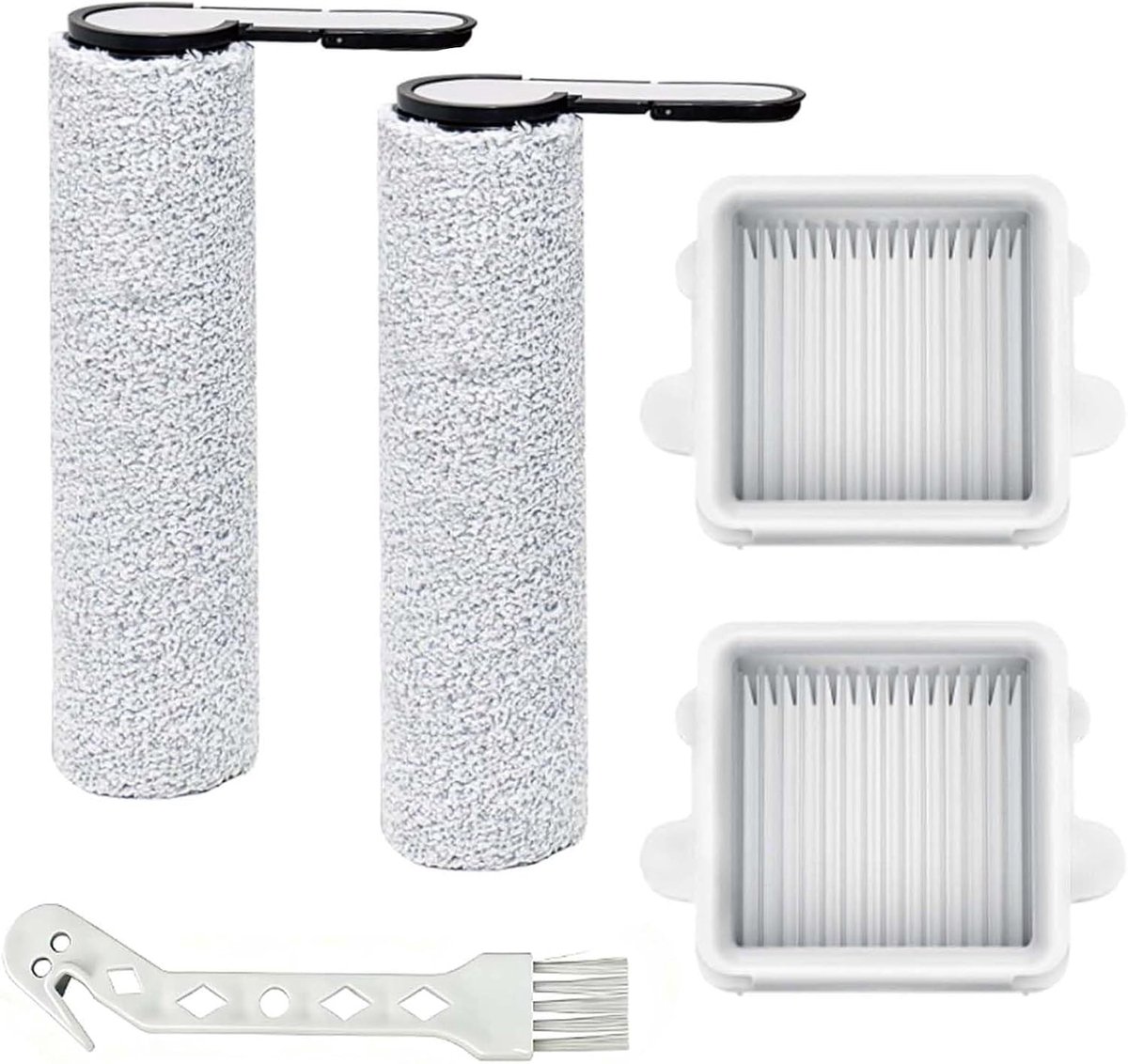 Borstelrollen set voor Roborock F25 - 2 borstelrollen - 2 filters - ideaal voor optimale reiniging - ShopVlot
