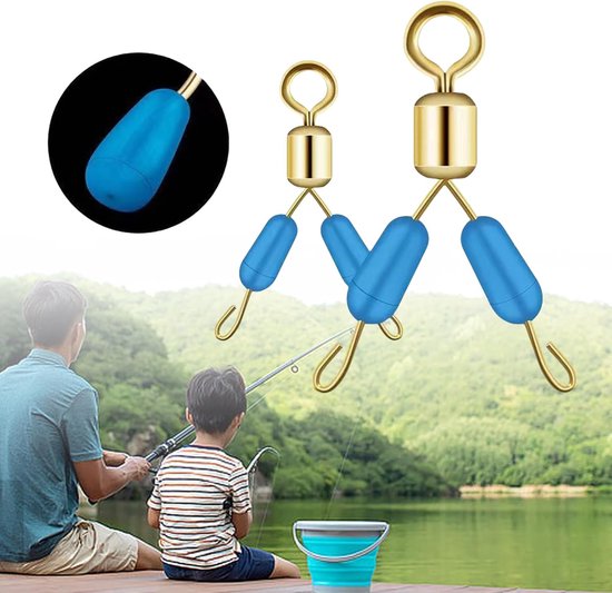 50pcs Silicone Quick Sub Line Clamp Fishing Float Sinkers Stop Fishing Quick Hook Splitters Flexible Fork Sub Line - ShopVlot — afbeelding 5