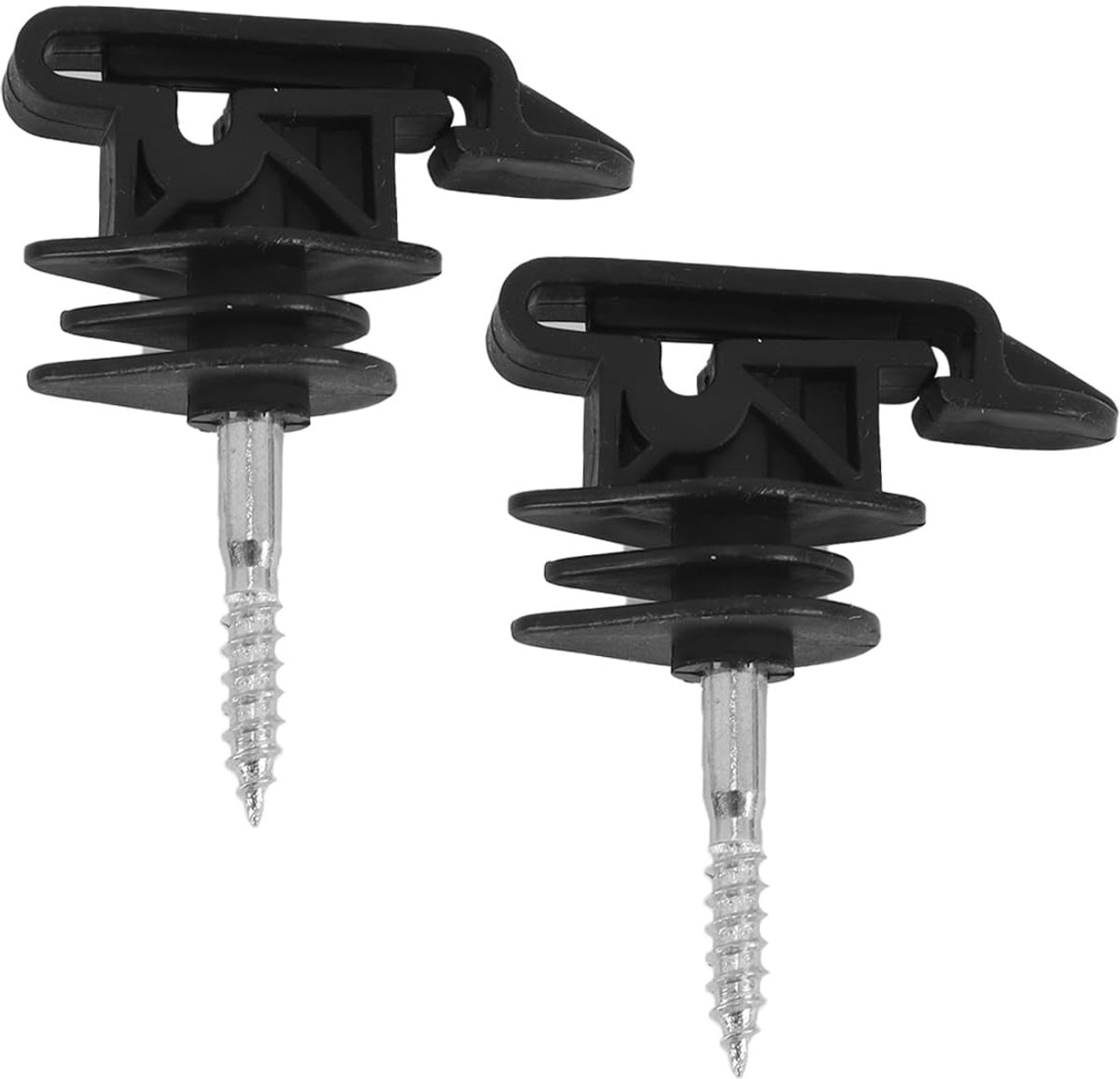 Pack of 25 Plastic Insulation Screws, Plastic Insulation Screws for Wooden Poles, Rope, Meadow Fences and Electric - ShopVlot