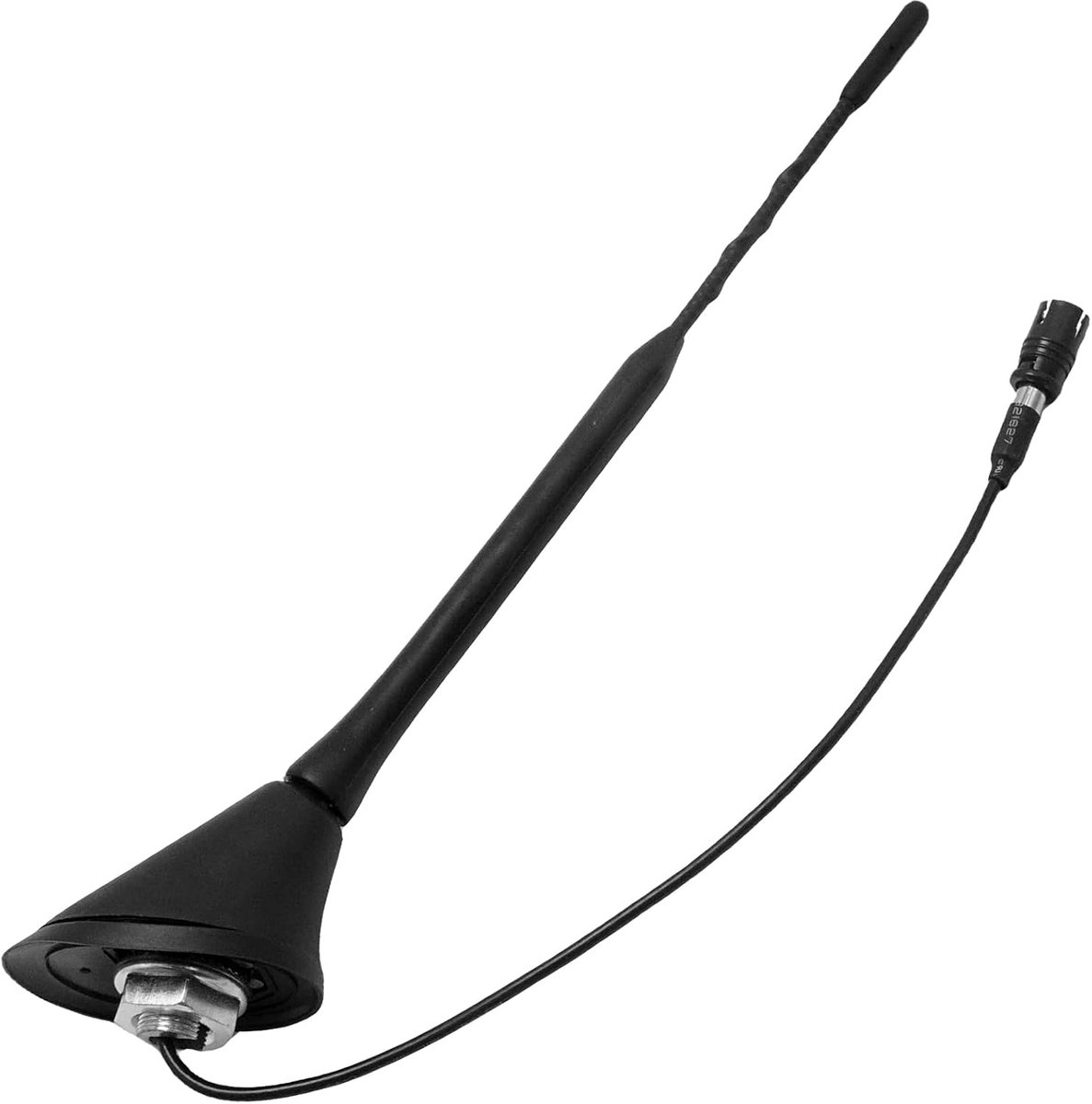 Raku II 16V-antenne, 9 inch autoantenne, compatibel met Volks-Wagen, Op-EL, Citroën, Peu-geot, Au-di, Vol-vo (bouwjaar - ShopVlot