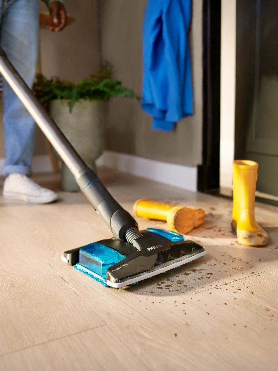 Philips Steelstofzuiger met Dweilfunctie XC8057/01 - afbeelding 2