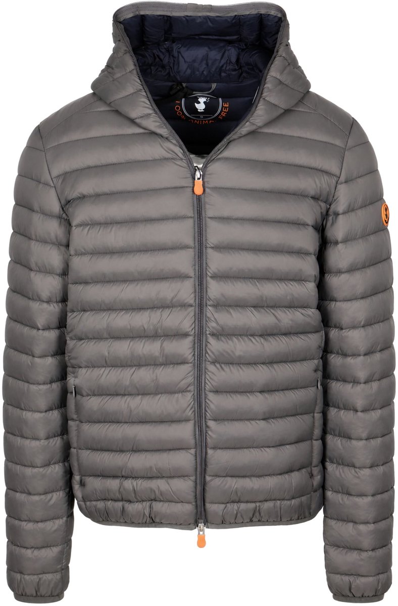 Save The Duck Jas Giga Donald Gunmetal Grey - Maat XL - Heren - Tussenjas