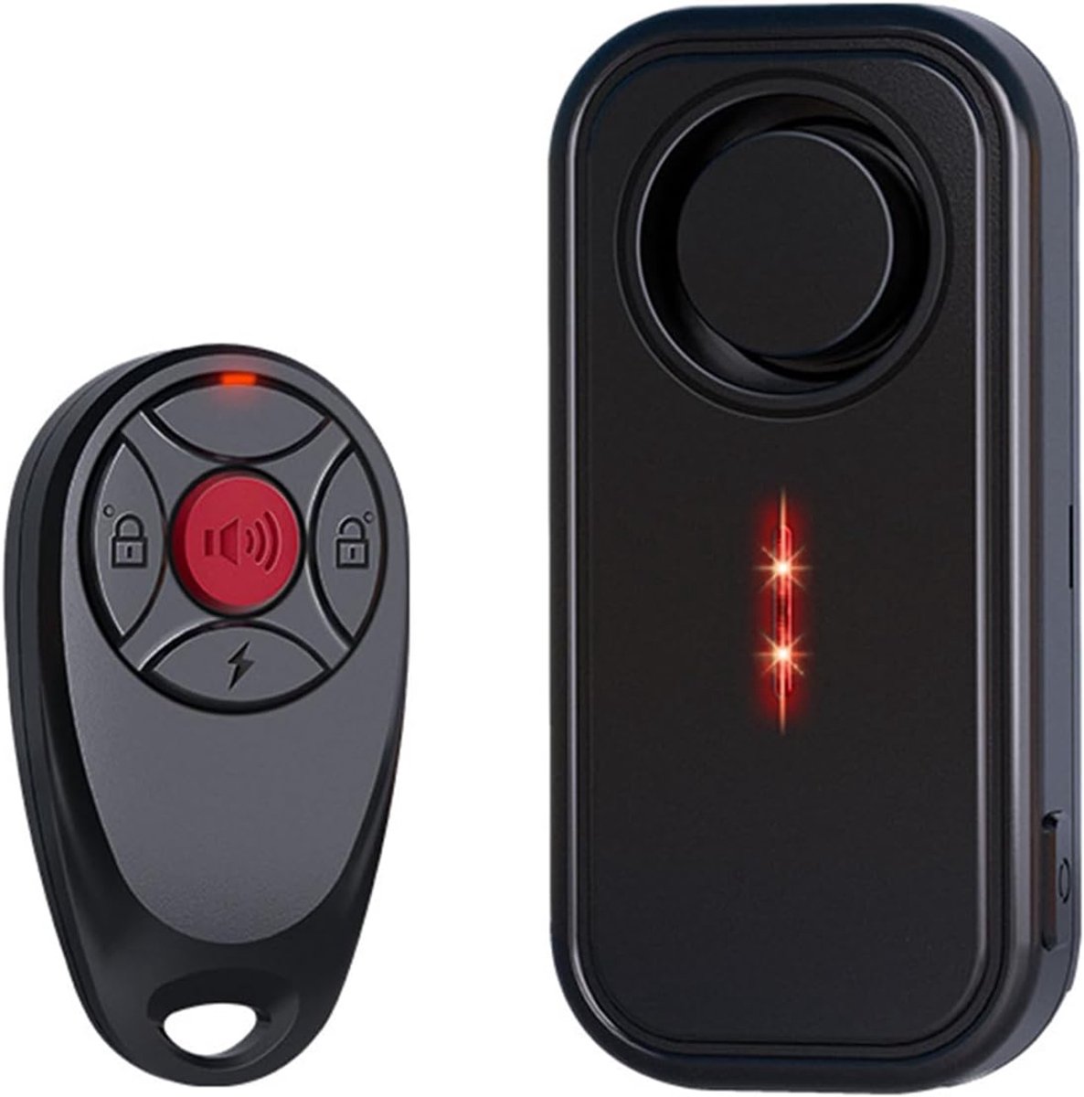 Waterdicht, verbeterd antidiefstal-vibratiealarm van 113 dB, geschikt voor elektrische fietsen, motorfietsen, auto's, aanhangers, brievenbussen en huisbeveiliging.