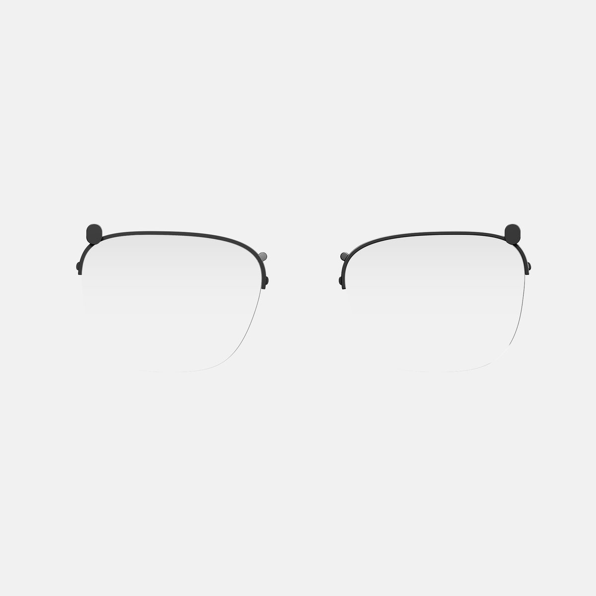Rokid Glasses Prescription Frame – Magnetisch Opzetframe voor Brillenglazen op Sterkte, Snel Klik-systeem, Universeel voor Rokid Glasses