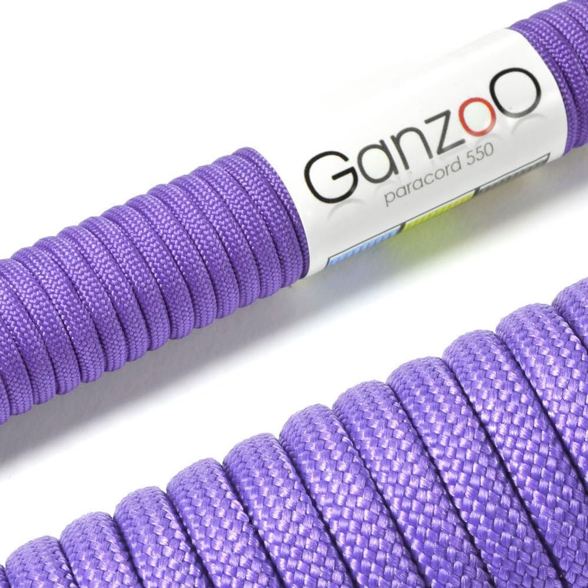 Paracord 550 touw 4 mm - paars - nylon en polyester - ideaal voor hondenlijn maken - ShopVlot