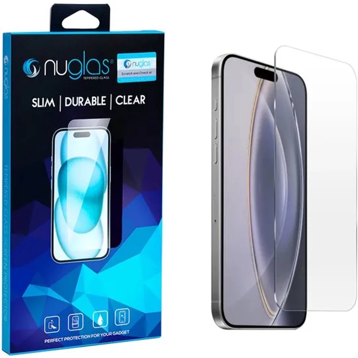 NuGlas screenprotector - iPhone 17 Air - 2.5D