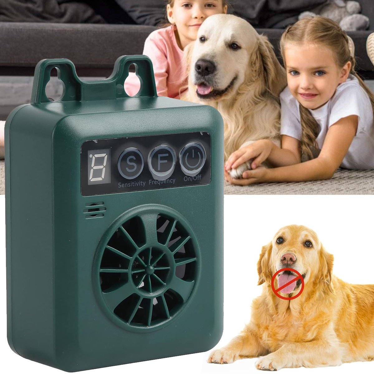 Antiblafapparaat Voor Honden - Automatisch Antiblafapparaat - Oplaadbare Blafcontrole-Apparaten - 4 Modi - Waterdicht