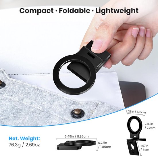 Continuity Camera Houder voor iMac & PC,Magnetische Telefoonhouder — afbeelding 4