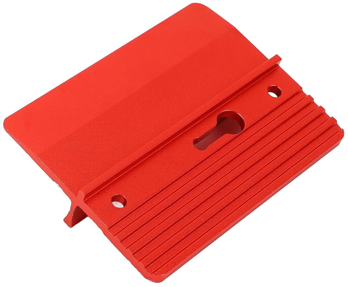 Gipsplaten Montageplaat, 10x8cm Droogbouw Montagegereedschap van Aluminiumlegering, voor Gipsplaten Houtplaten Silicaatplaten, Nauwkeurige Uitlijning en Veilige Bevestiging