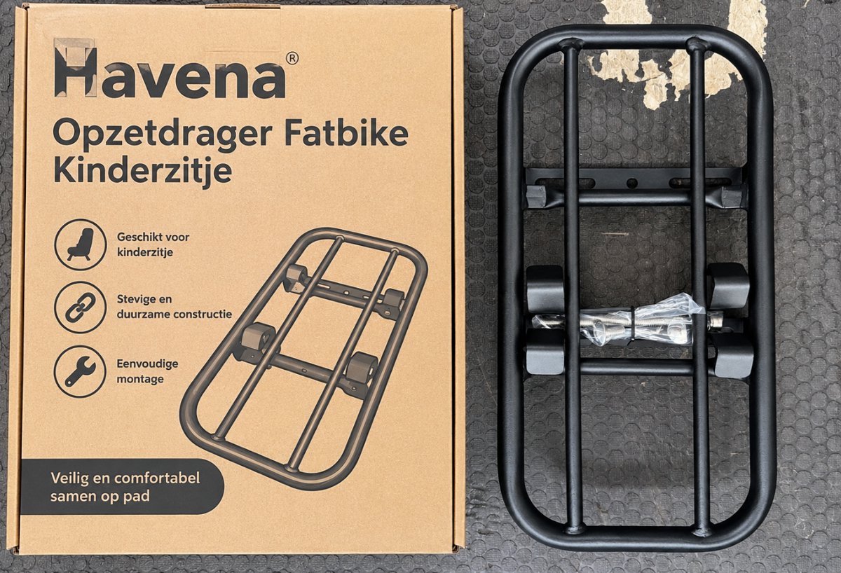 Havena Kinderzitje Opzetdrager Fatbike