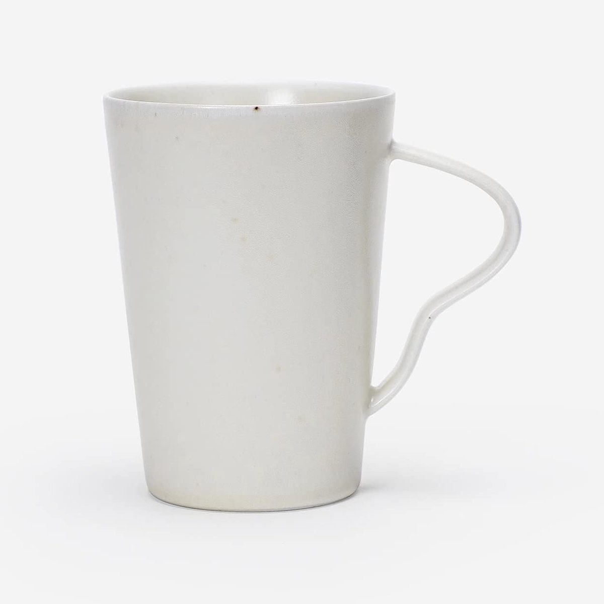 Keramische koffiemok, aardewerk theekop voor thuis en kantoor met gemakkelijke grip, mat geglazuurd, 9oz