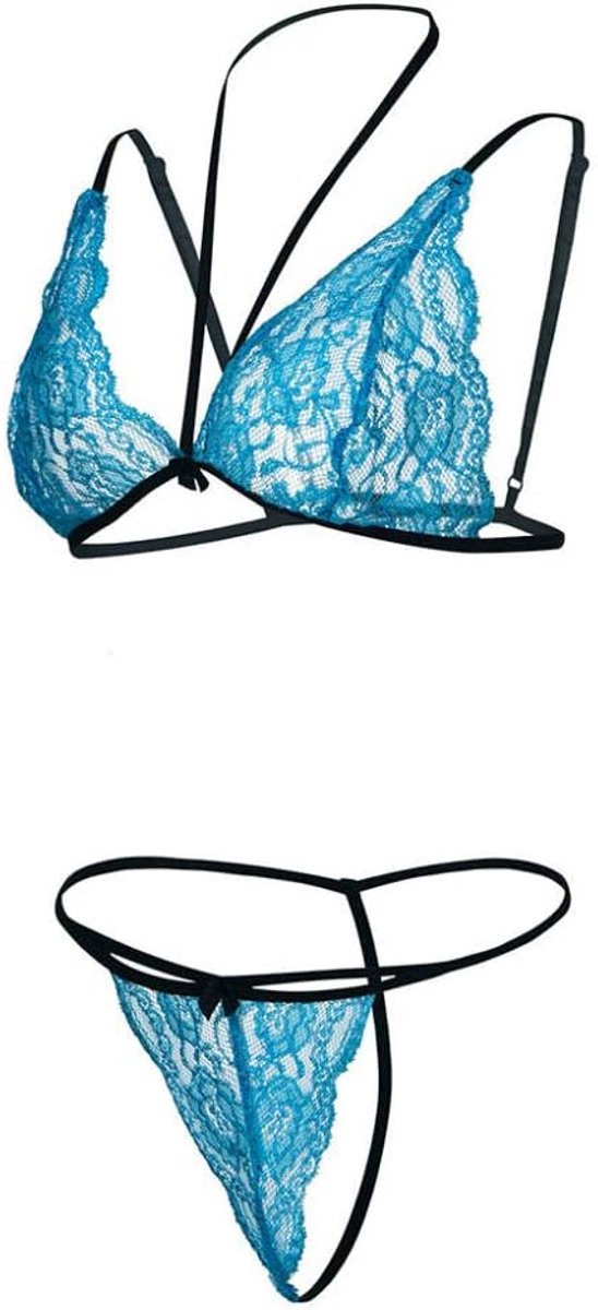Lingeriesets dames Vrouwen Sexy Lingerie Verleiding Erotische Kanten Beha Transparante Dames Sexy Nachtkleding Set