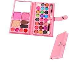 Make-upset voor meisjes, Xionghonglong make-upspeelgoed, cosmetisch speelgoed voor kinderen, afwasbaar make-upspeelgoed, prinsessenrollenspelspeelgoed cadeau voor Kerstmis/ (A)