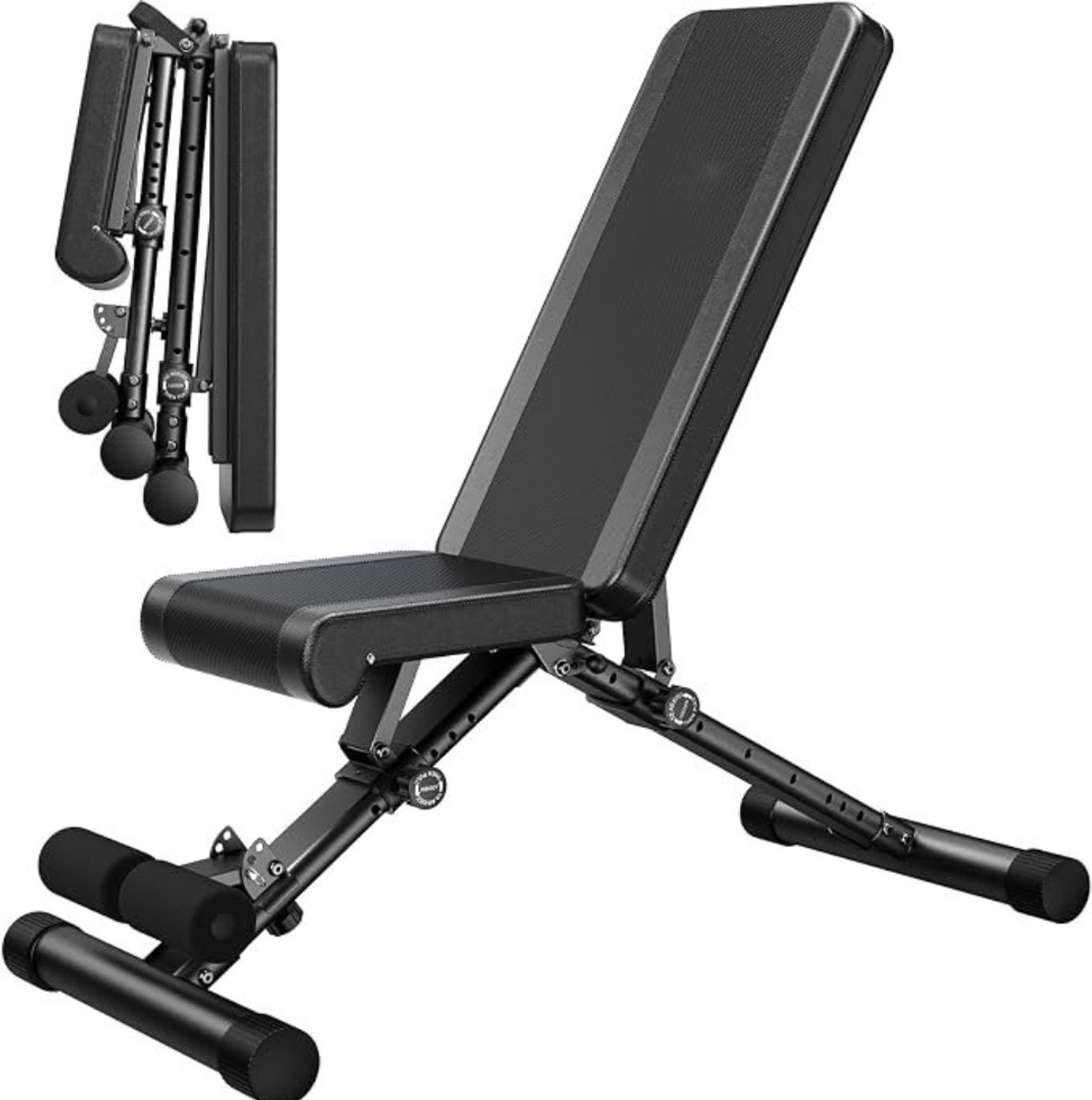 Kavo Fitnessbank - Bureau - Trainingsbank - Zwart - 117cm x 43cm x 44cm