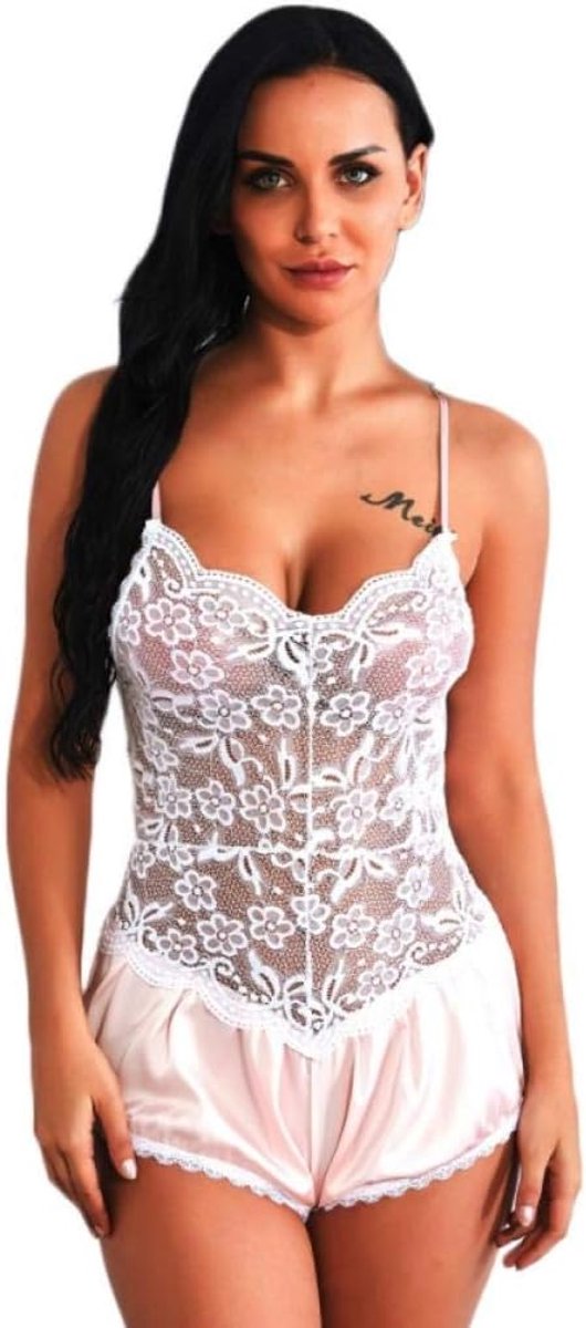 Sexy Vrouwen Lingerie Kostuums Backless Nachtkleding Kanten Beha Sexy Verleiding Erotische Dames Ondergoed