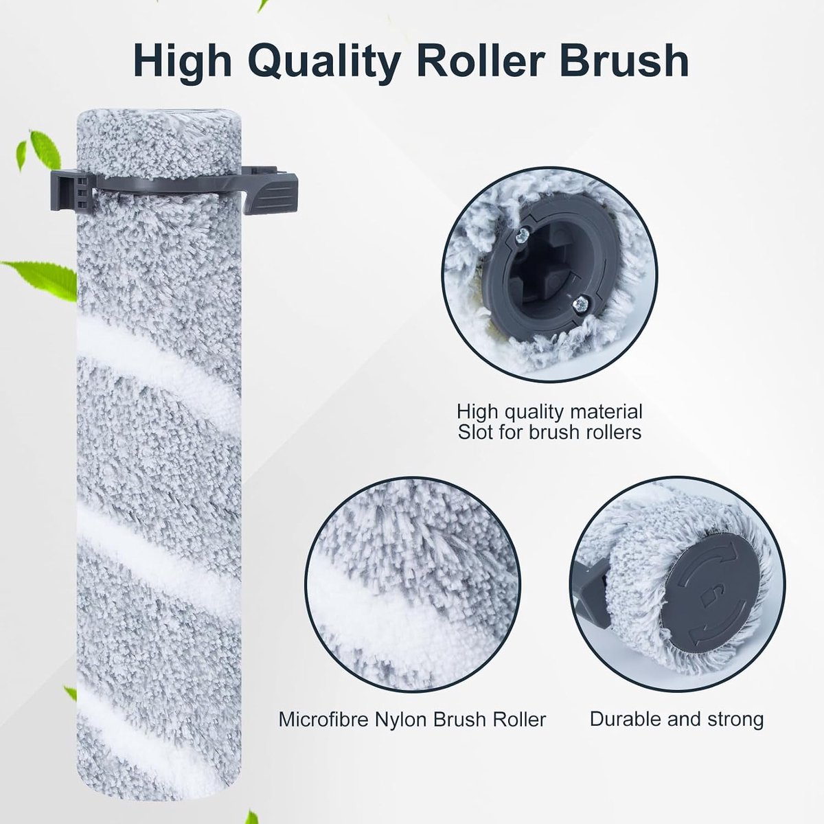 Borstelrol en HEPA-filter voor Bissell CrossWave OmniForce Edge draadloze multi-oppervlakte harde vloerreiniger nat droog stofzuiger (3930F), 2 borstelrollen, 2 HEPA-filters, 1 – foto 4
