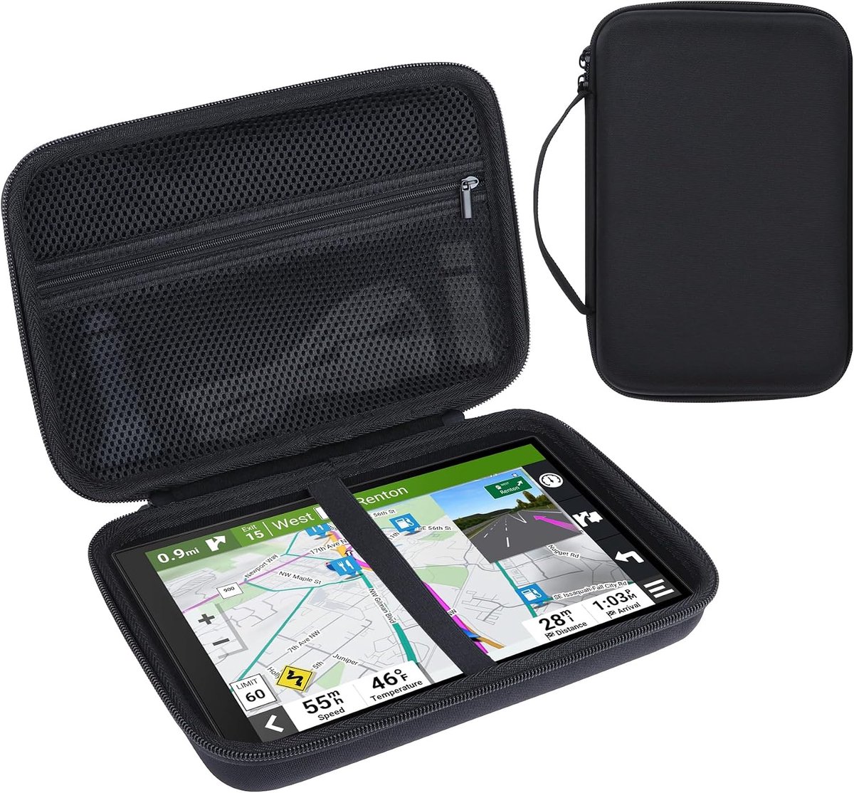 Beschermende hoes Compatibel met 9-10 inch Garmin Dēzl LGV1020, LGV1010, Camper 1095, Camper 1090 GPS-navigatie