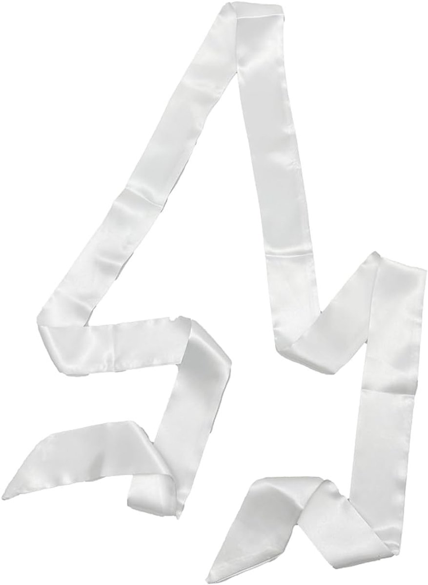 Zijdeachtige satijnen sjaal voor dames, 2 meter mager lint voor haar, nek en handtas, elegante sjerpriem voor jurken