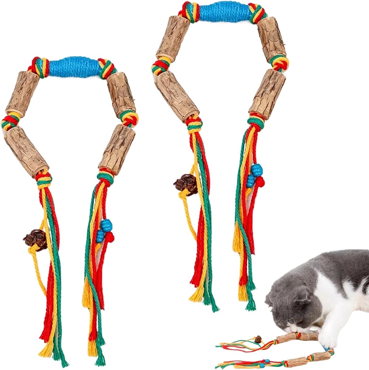 Kattenspeelgoed, 2 stuks