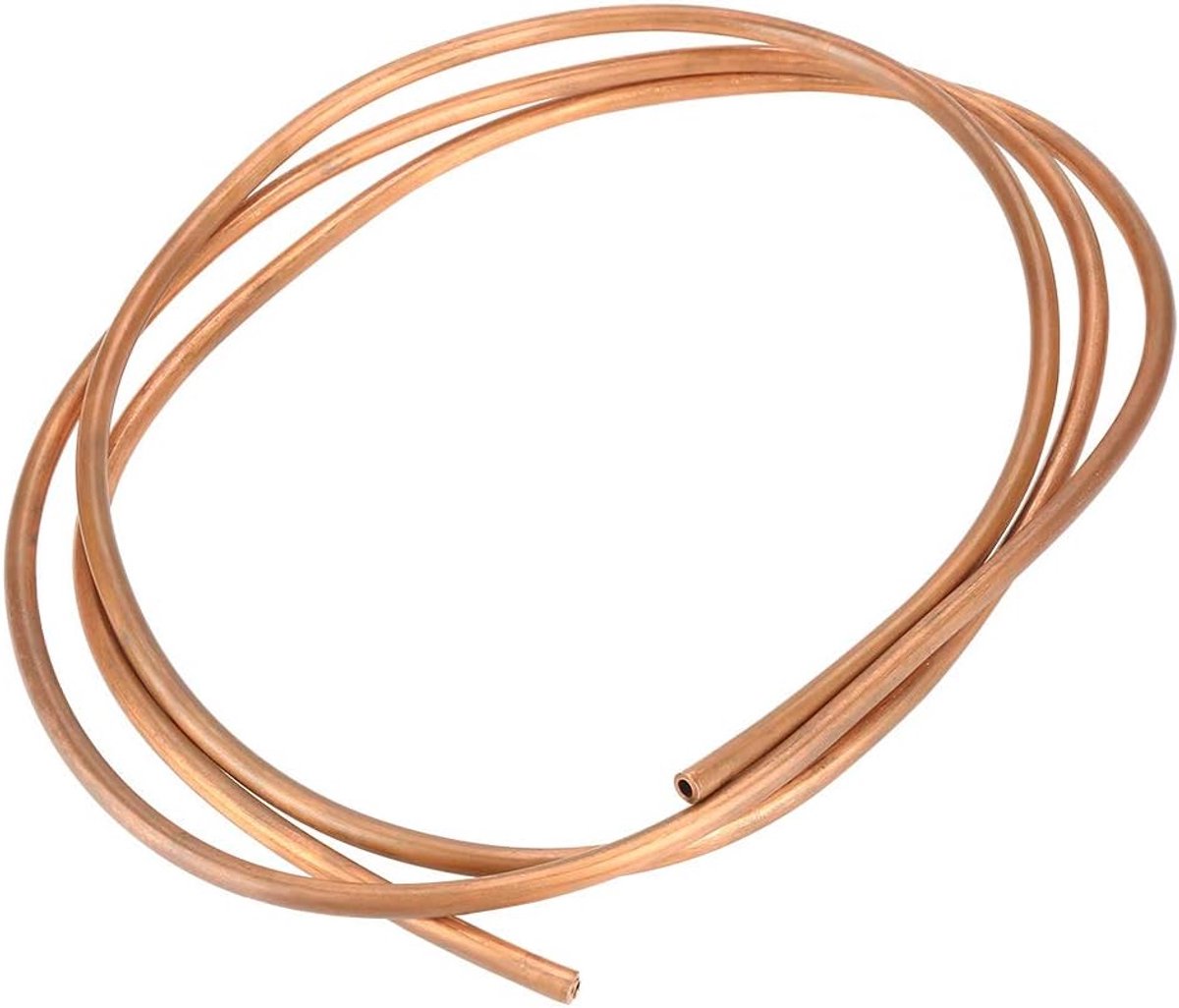 2M T2 Zachte koperen spiraalbuis Buis ID 4 mm OD 6 mm Dikte 1 mm Voor koelleidingen Pneumatische hulpcomponenten Andere pneumatische hulpcomponenten
