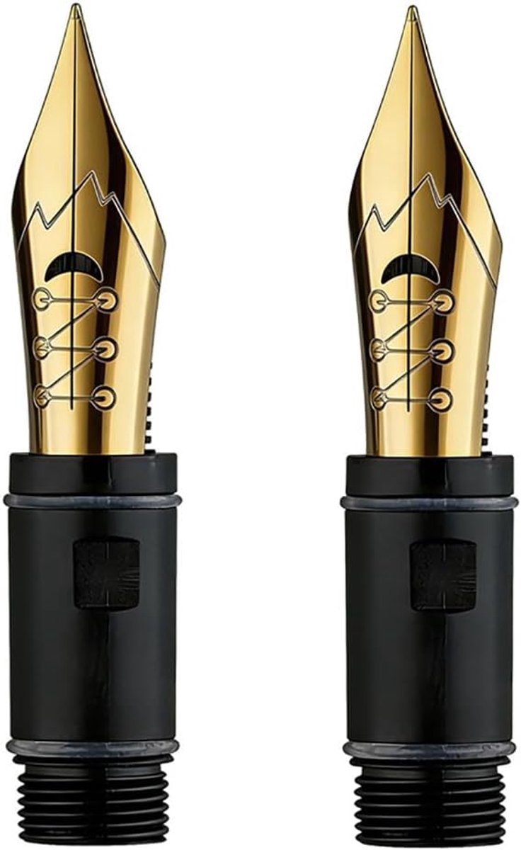 Vulpen nib flexibele vervangnib - Goudkleurig - Geschikt voor P136, P138 en P139 - Perfect voor soepele schrijfervaring - ShopVlot