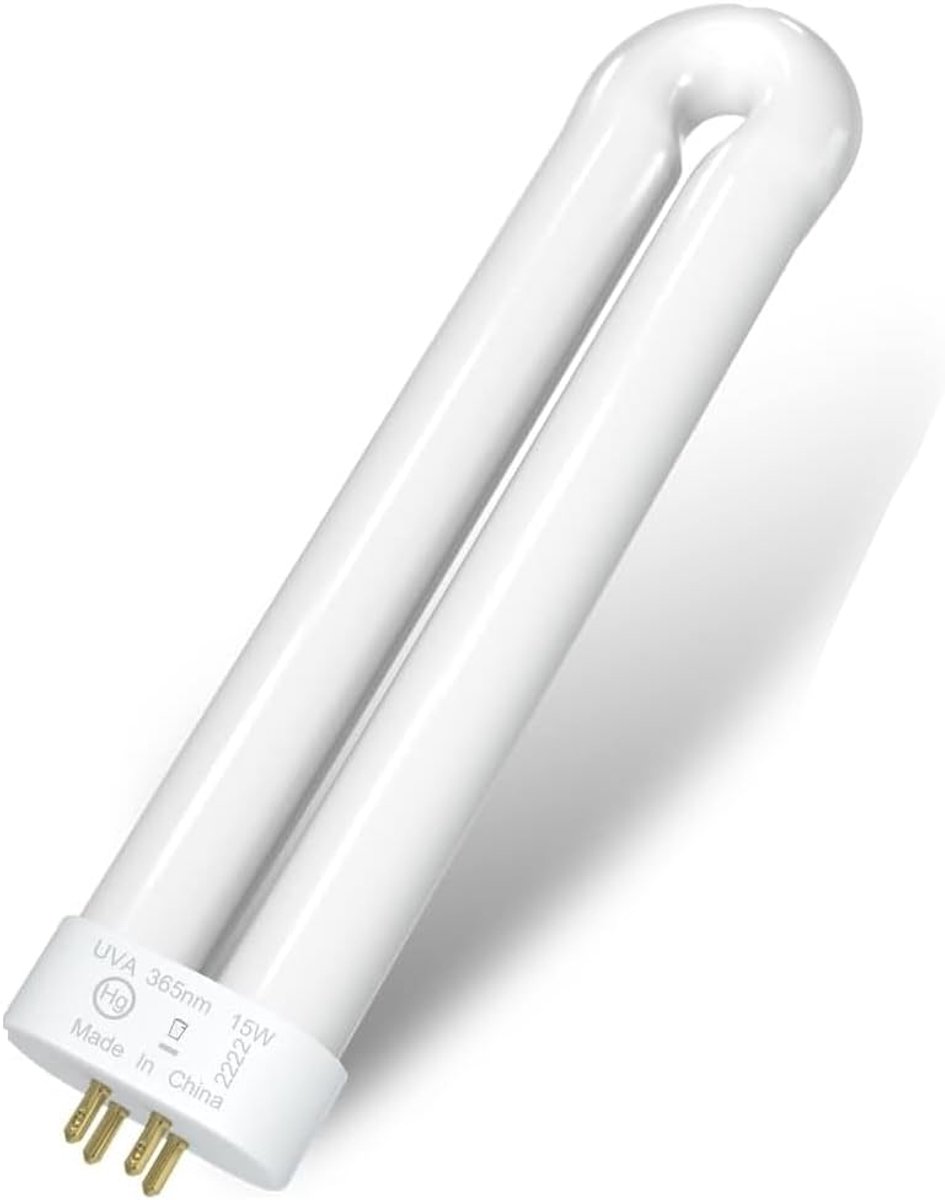 SnelShoppen - 15W Vervanglamp voor Insectenbestrijdingslamp - UV Tube 190mm, Energiezuinig, Voor Muggen en Vliegen, 4200V, Wit, 1 Stuk