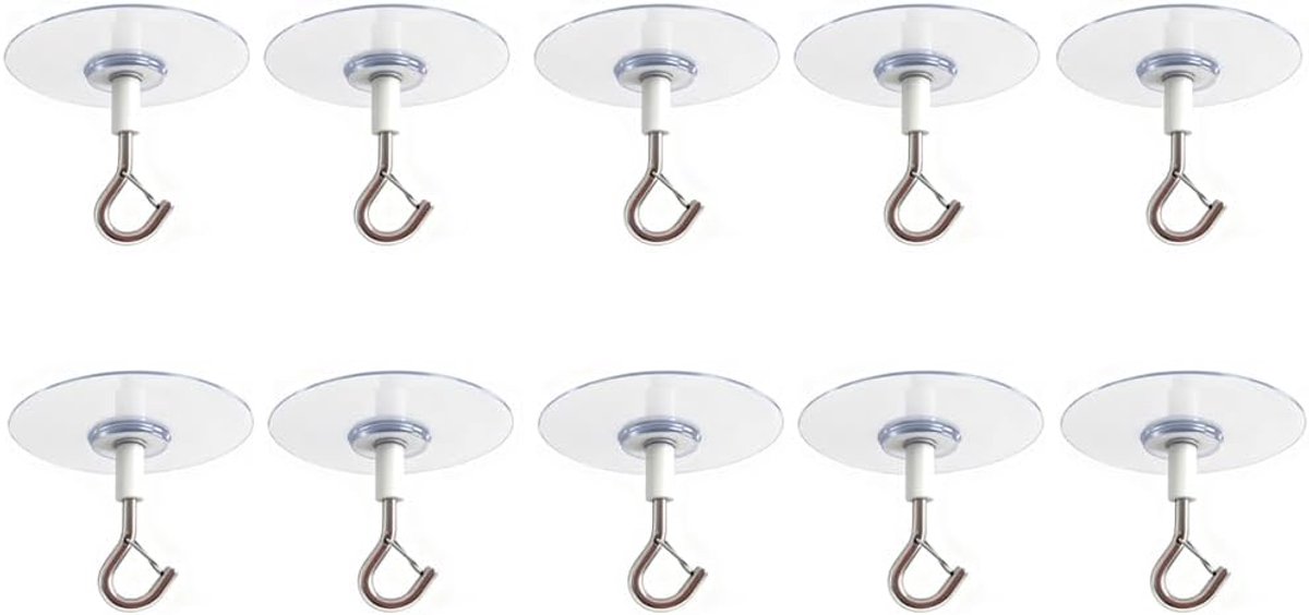 Plafondhaken 6,5 cm - zelfklevend - extra sterk - ideaal voor hangende planten - ShopVlot
