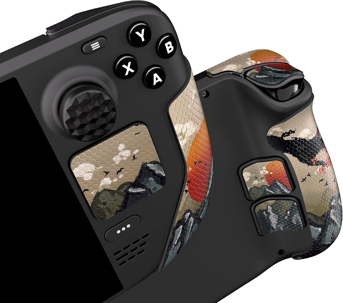 Grip skins voor Steam Deck - zachte rubber pads - beschermende stickers - optimale grip en comfort - ShopVlot