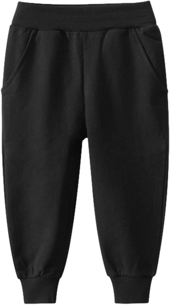 Katoen Sport Joggers Elastische Tailleband Kids Casual Play Lange Joggingbroek Broek