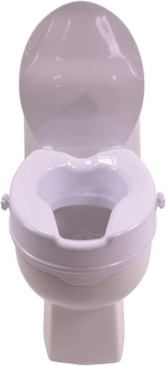 AT51202 Verhoogd Toilet Stoel met Deksel 1.40 kg, 15 cm Maat
