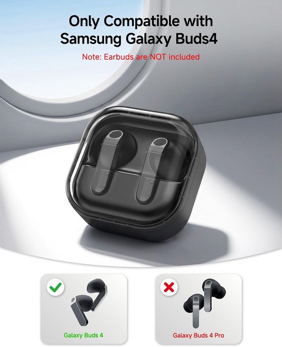 Oplaadcase voor Samsung Galaxy Buds 4 — afbeelding 2
