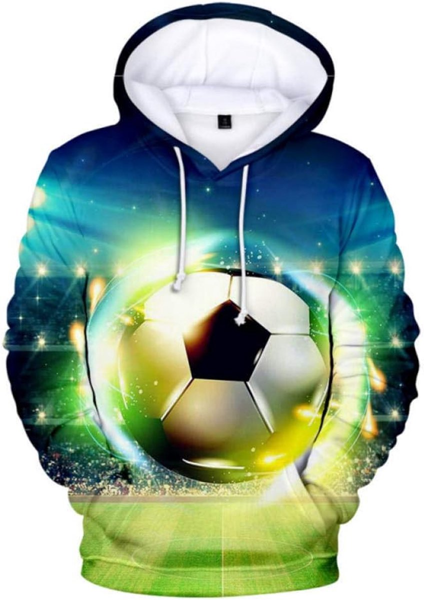 Hoodie 3D Print,3D Football Fashion Sweatshirt, Heren En Dames Gepersonaliseerde Sweater, Kinderen Gedrukte Hoodie Kinderkleding
